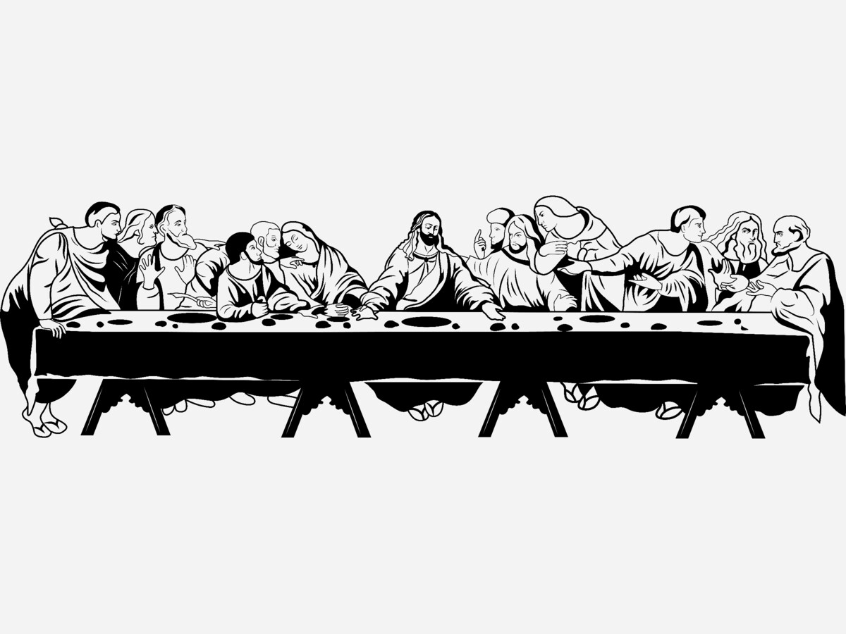 Last Supper Painting Reveals a Requiem - Contrasting All Other ...