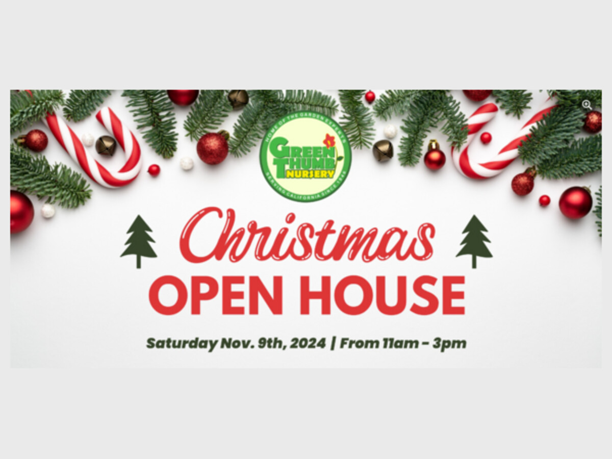Green Thumb's Christmas Open House Canoga Park San Fernando Valley