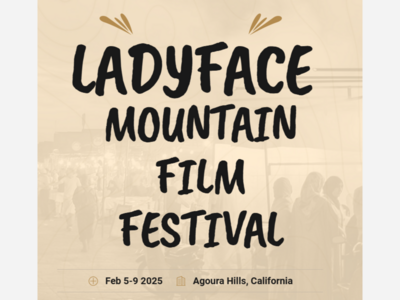 LadyFace Mountain Film Festival Feb. 2025