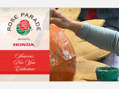 Tournament Of Roses: Volunteer & Preview Floats