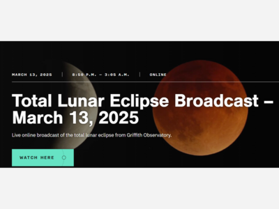 Total Lunar Eclipse March 13, 2025