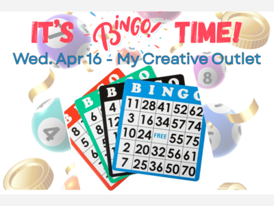 Bingo Night at My Creative Outlet