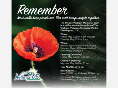 Mobile Vietnam Memorial Wall Display May 23-25 Simi
