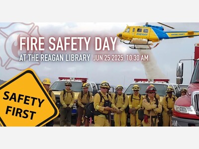Wildfire Safety Day 6/25/25 at Reagan Library