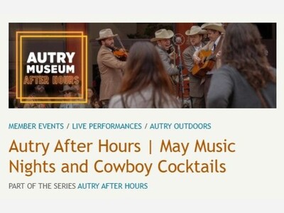 Join the Autry for Happy Hour