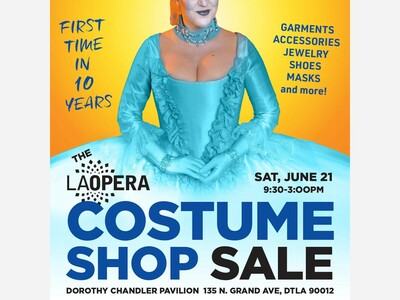 LA Opera's Costume Shop Sale