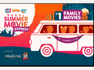 Regal Theater $1 Family Movies for Summer Break