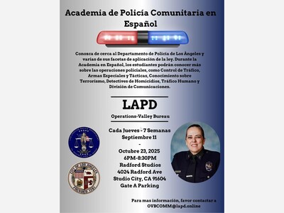 Academia de Policia Comunitaria en Espanol