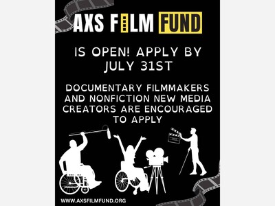 AXS Film Fund Submission Deadline 7/31/25