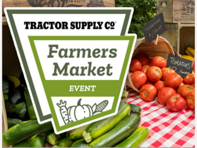 Tractor Supply 9/13/25 Farmers Market Registration Closes 8/28/25