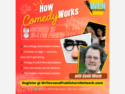 How Comedy Works! Workshop on Zoom!