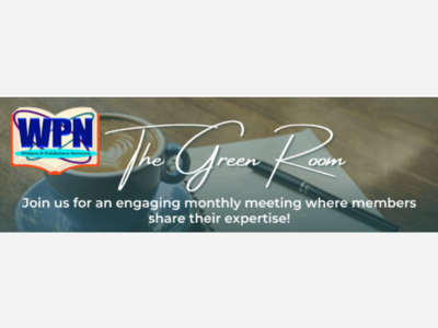 Writer's & Publishers Green Room Open Tonight 11/3/25 to NonMembers