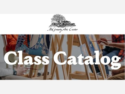 McGroarty Arts Center Registration for Winter Classes Workshops Opens Monday!
