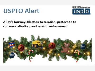Join the USPTO for a Holiday IP Program on Toys 