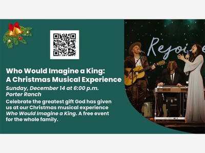 Who Would Imagine a King:  A Christmas Musical Experience 12/14/25