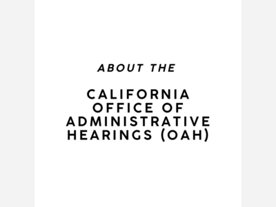 California Office of Administrative Hearings