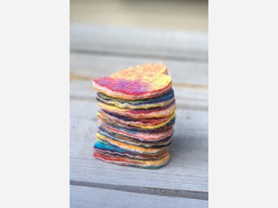 💕Wet Felted Hearts Class Now January 14th