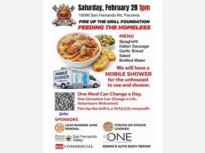 Fire Up Grill - Community Meal in Pacoima