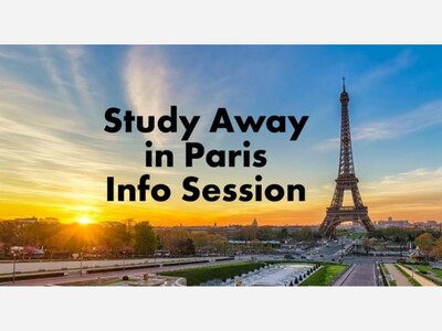 Study Away in Paris: Information Session 2/27/26 Online