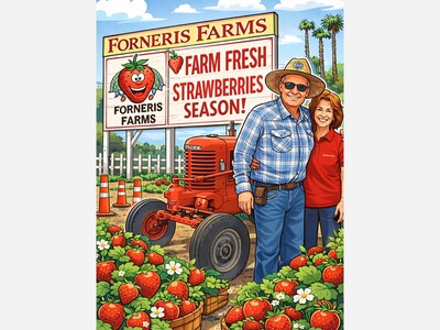 Enjoy National Agricultural Day WIth Strawberries From Forneris Farms!