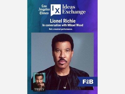  Lionel Richie, author of 'Truly', Speaks at Festival of Books Ideas Exchange