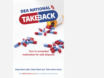 DEA TAKE BACK DAY 4/20/26