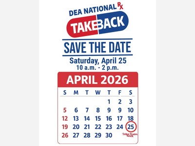DEA National Takeback Day April 25th Locations