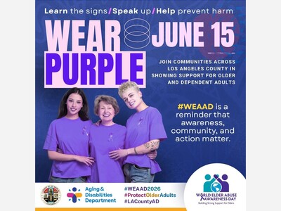 World Elder Abuse Awareness Day 6/15/26