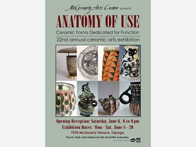 22nd Annual Ceramics Show With Reception 6/6/26