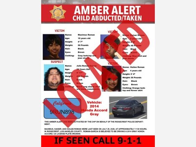 FOUND: 3 Ridgecrest Children Abducted by Father