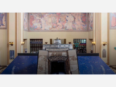 Worlds Largest Pop-Up Book at LA Central Library