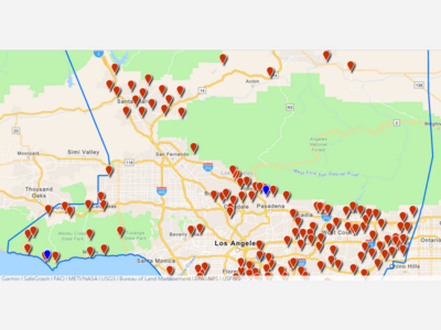 Sandbags Free at L.A. County Fire Stations & Malibu & Altadena