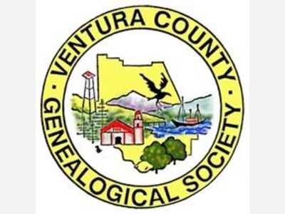 Ventura County Genealogical Society presents Free Family History Presentations