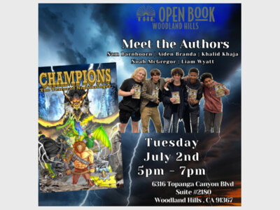 Meet the Authors - Fantasy Book for Middle Schoolers