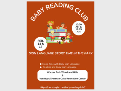 Baby Reading Club - Sign Language Story Time in the Park