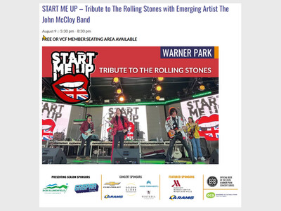 FREE CONCERT - Warner Park, Woodland Hills