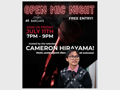 Open Mic Night: Barclay' Coffee