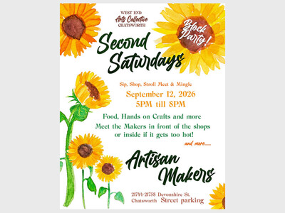 2nd Saturdays: Sip, Shop, Stroll, Meet, & Mingle