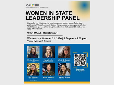 Women in State Leadership Panel - Virtual