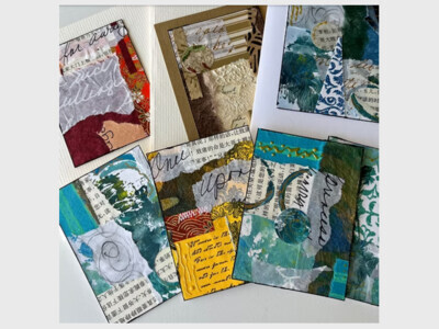 Cool Collage Cards with Robi