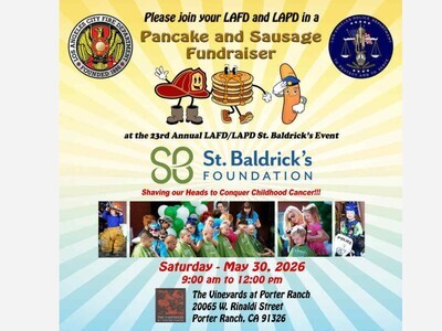 23rd Annual LAFD/LAPD St. Baldrick’s Event 