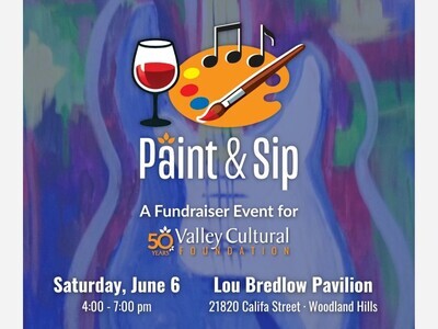 Paint & Sip Fundraiser for Valley Cultural Foundation!