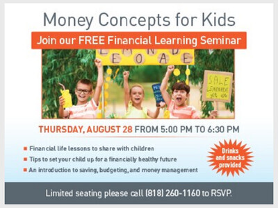 Money Concepts for Kids at Logix-Calabasas