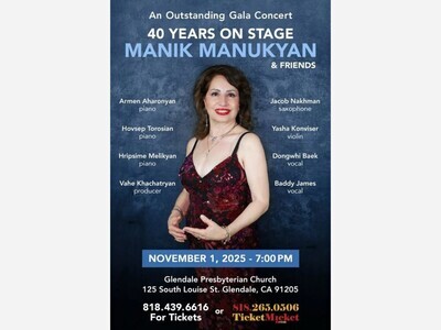 Manik Manukyan: 40 years on Stage