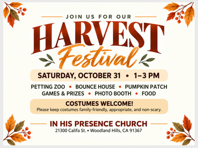 IHPC Harvest Festival