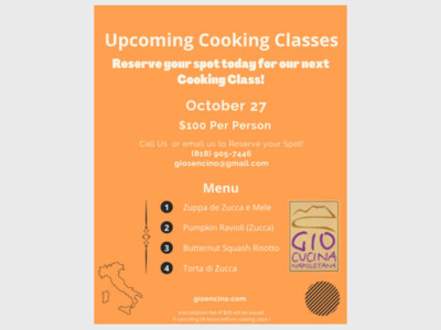 Gio Cucina Napoletana Last 2025 Cooking Class
