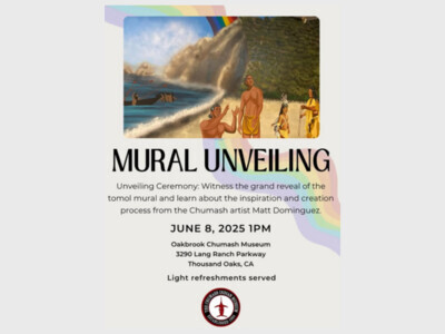 Chumash Mural Unveiling & Artist Talk