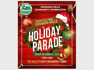 41st Annual Granada Hills Holiday Parade   Favorite Holiday Songs 