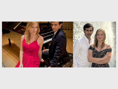 Vieness Piano Duo Eva S. and Vijay V. Live in Concert at Platt
